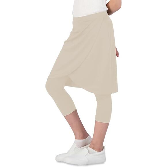 NWT ~ Activewear Capri Pants & Tennis Skorts Leggings Skirt ~ Girls Size 6/7 - Picture 2 of 4